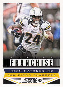 2013 Score Football Ryan Mathews #325