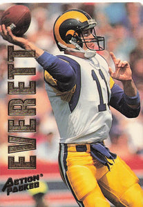 1993 Action Packed Football Jim Everett #24