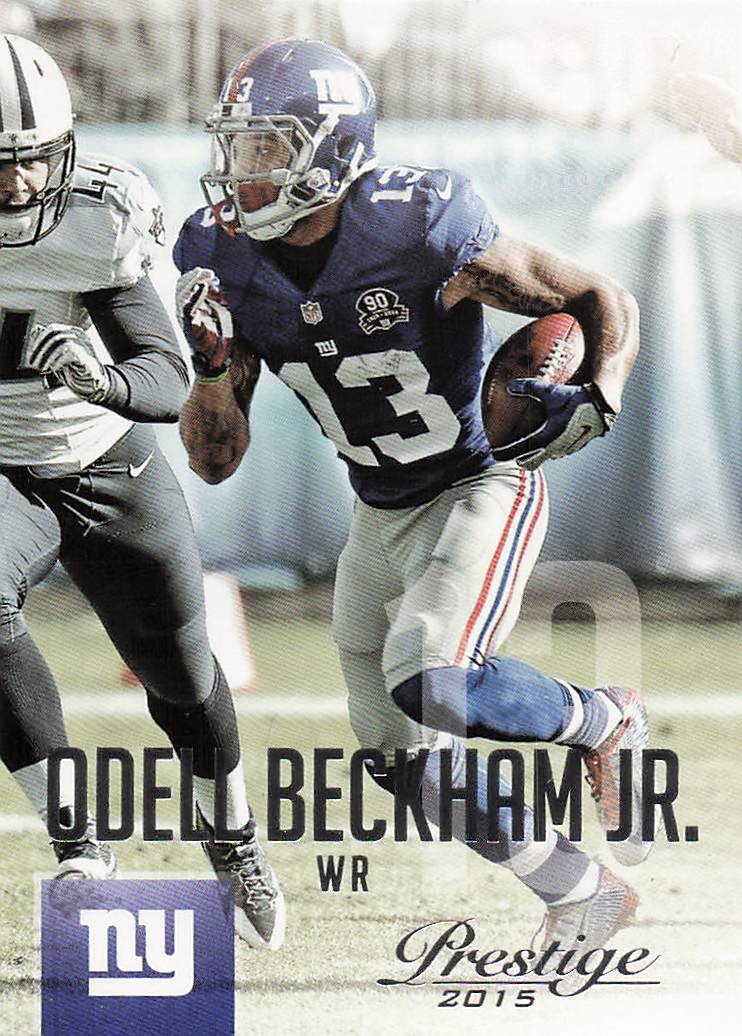 2015 Panini Prestige Football Odell Beckham Jr. #41