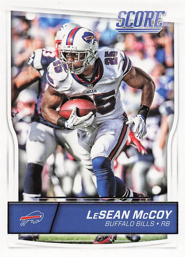 2016 Score Football LeSean McCoy #34