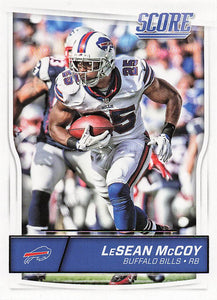 2016 Score Football LeSean McCoy #34