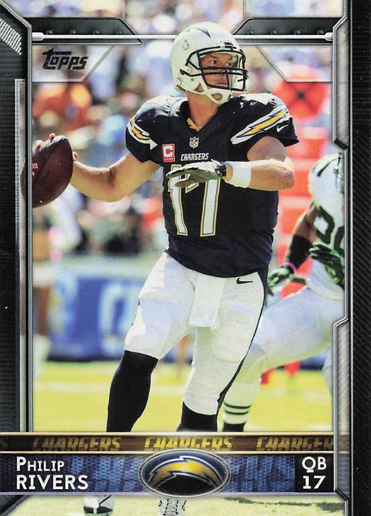 2015 Topps Football Philip Rivers #210