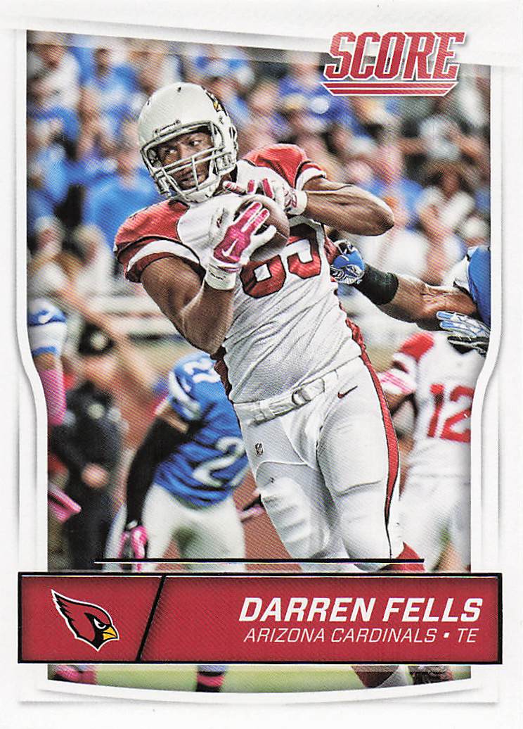 2016 Score Football Darren Fells #8