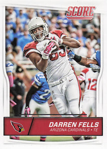 2016 Score Football Darren Fells #8