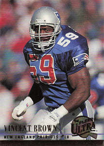1994 Ultra Football Vincent Brown #198