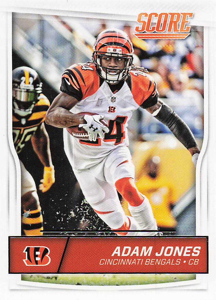 2016 Score Football Adam Jones #74