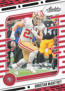 2024 Panini Absolute Football Retail Christian McCaffrey #91