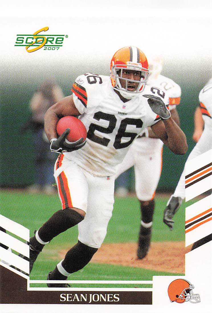 2007 Score Football Sean Jones #201