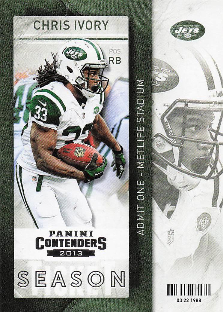 2013 Panini Contenders Football Chris Ivory #57