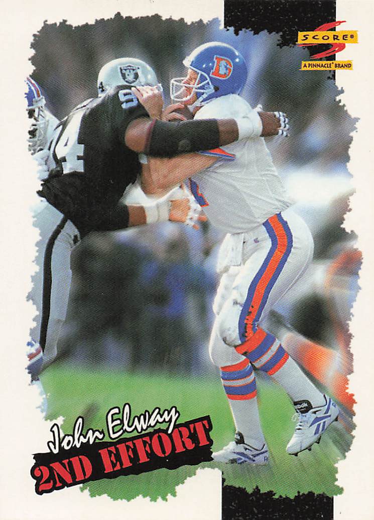 1996 Score Football John Elway #246
