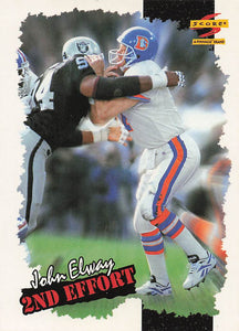 1996 Score Football John Elway #246