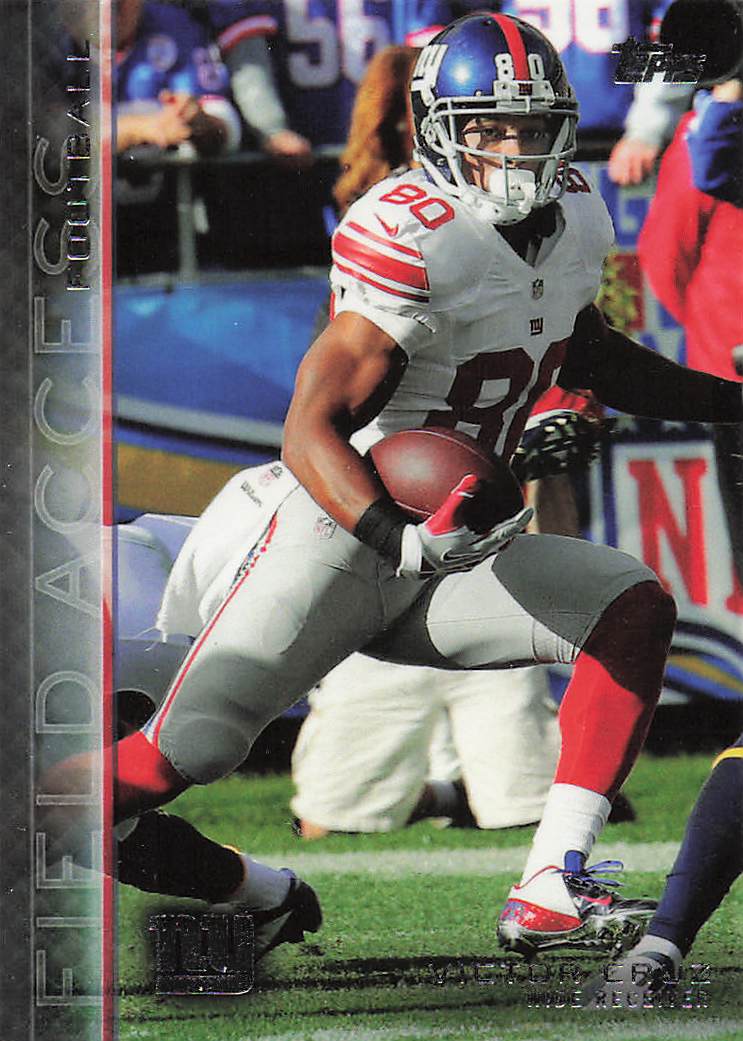 2015 Topps Field Access Football Victor Cruz #111