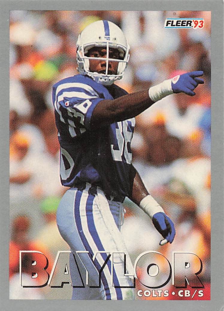 1993 Fleer Football John Baylor #380