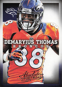 2013 Panini Absolute Football Retail Demaryius Thomas #33