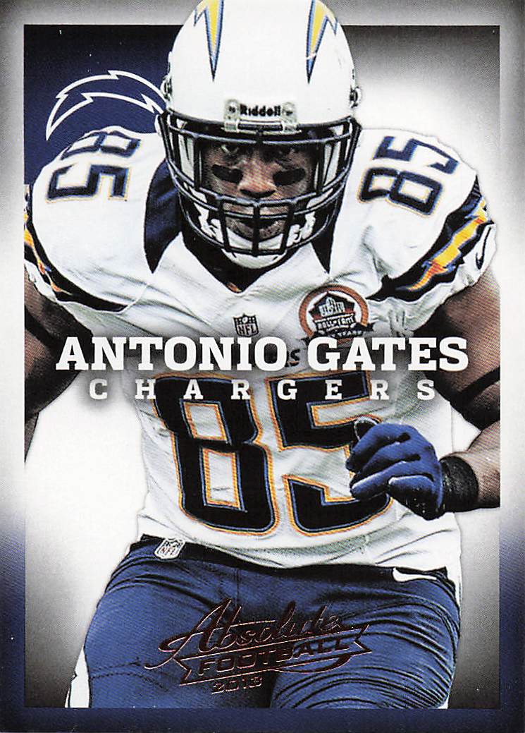 2013 Panini Absolute Football Retail Antonio Gates #80