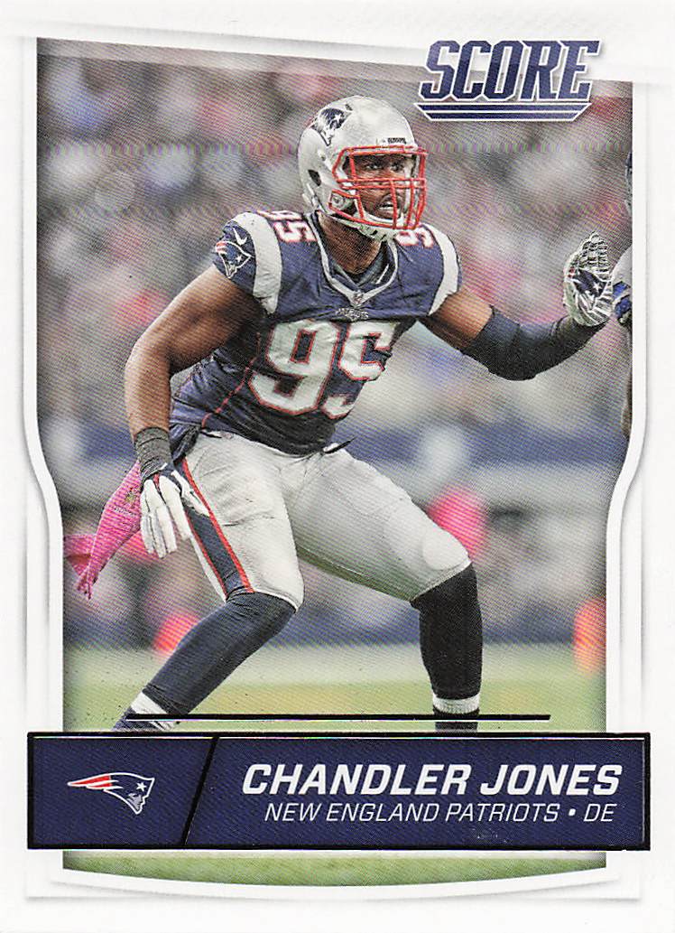 2016 Score Football Scorecard Chandler Jones #197