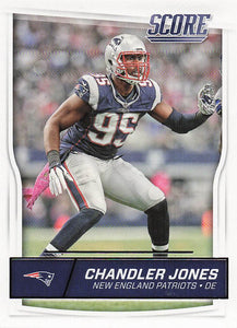 2016 Score Football Scorecard Chandler Jones #197