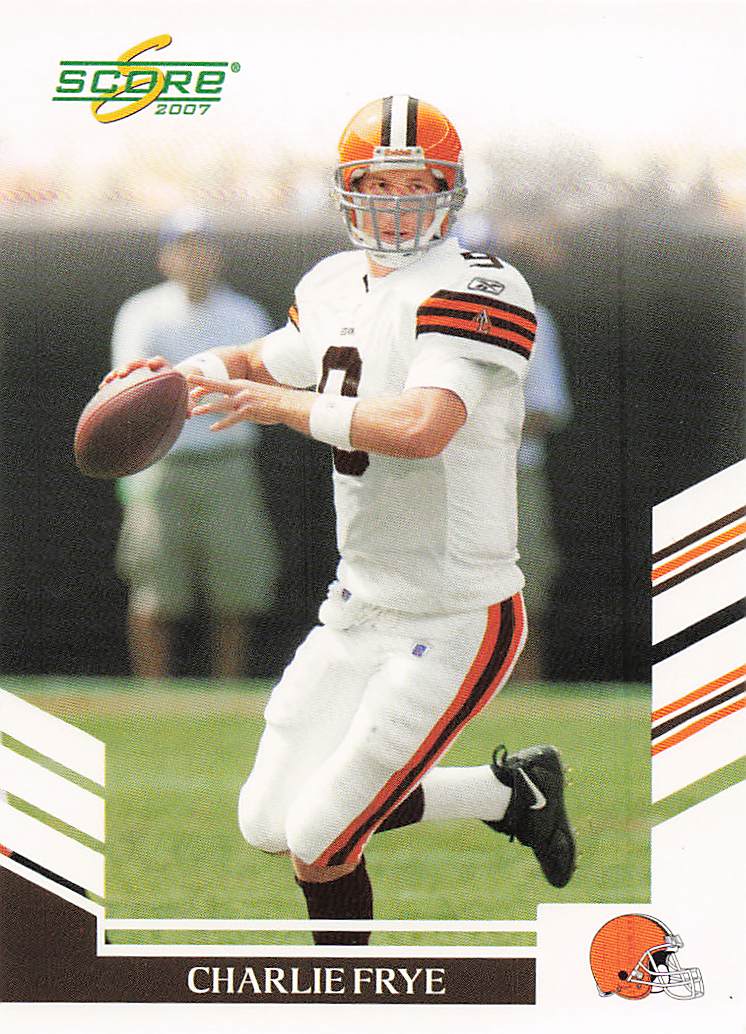 2007 Score Football Charlie Frye #195
