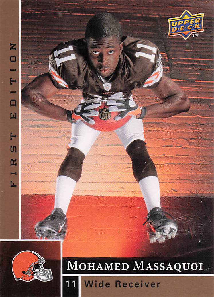 2009 Upper Deck First Edition Football Mohamed Massaquoi #193 Rookie