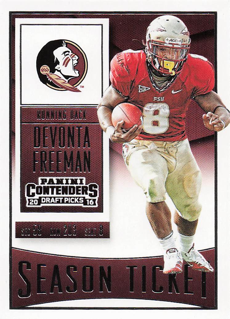 2016 Panini Contenders Draft Picks Football Devonta Freeman #31