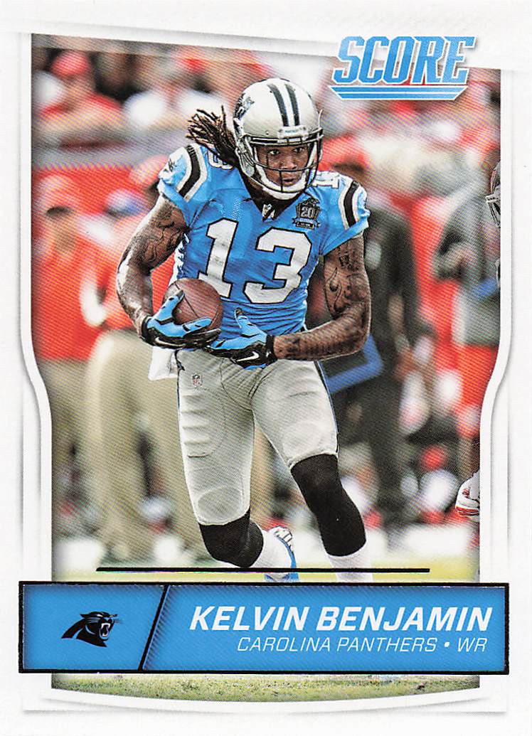 2016 Score Football Kelvin Benjamin #49
