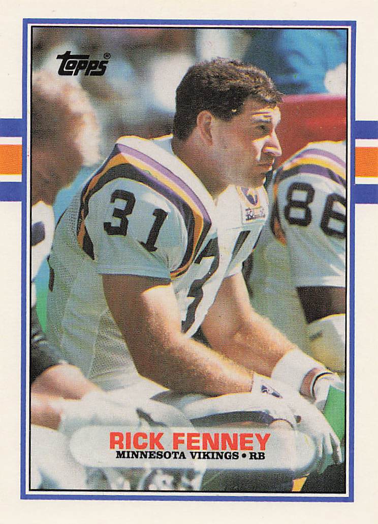 1989 Topps Traded Football Rick Fenney #16T