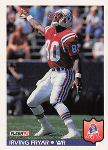 1992 Fleer Football Irving Fryar #258
