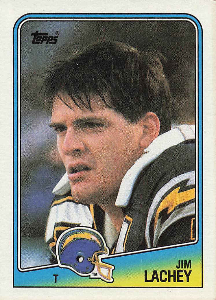 1988 Topps Football Jim Lachey #211