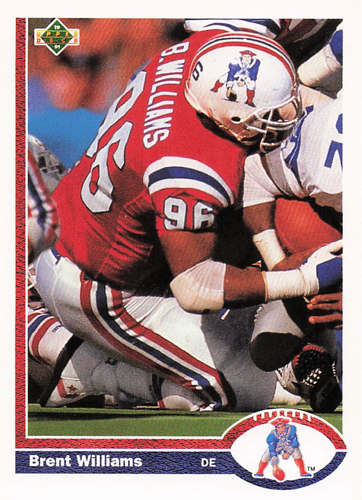 1991 Upper Deck Football Brent Williams #268