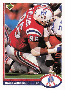 1991 Upper Deck Football Brent Williams #268