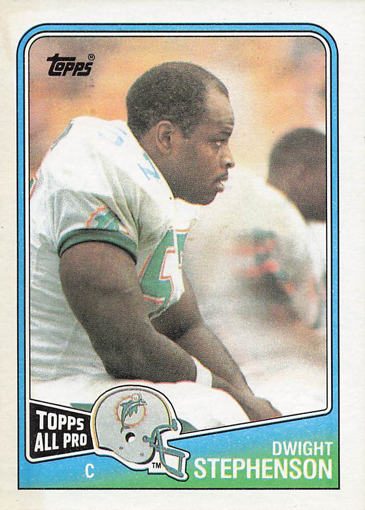 1988 Topps Football Dwight Stephenson #196