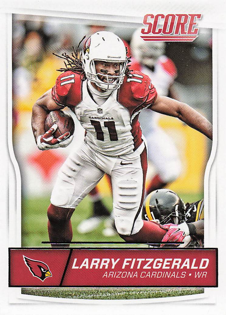 2016 Score Football Larry Fitzgerald #6