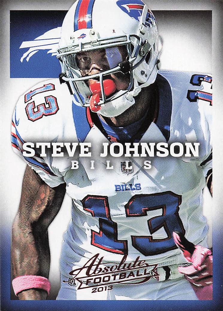 2013 Panini Absolute Football Retail Steve Johnson #13