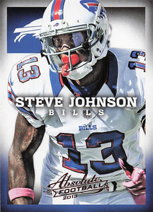 2013 Panini Absolute Football Retail Steve Johnson #13