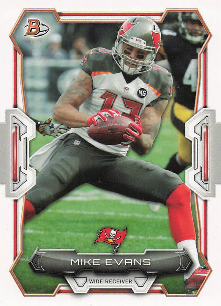 2015 Bowman Football Mike Evans #103