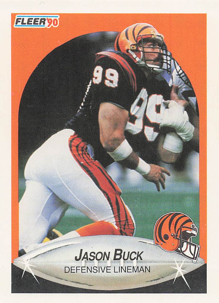1990 Fleer Football Jason Buck #212
