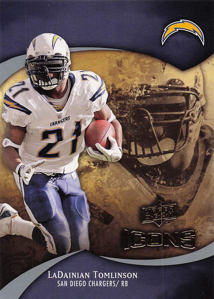 2009 Upper Deck Icons Football LaDainian Tomlinson #69