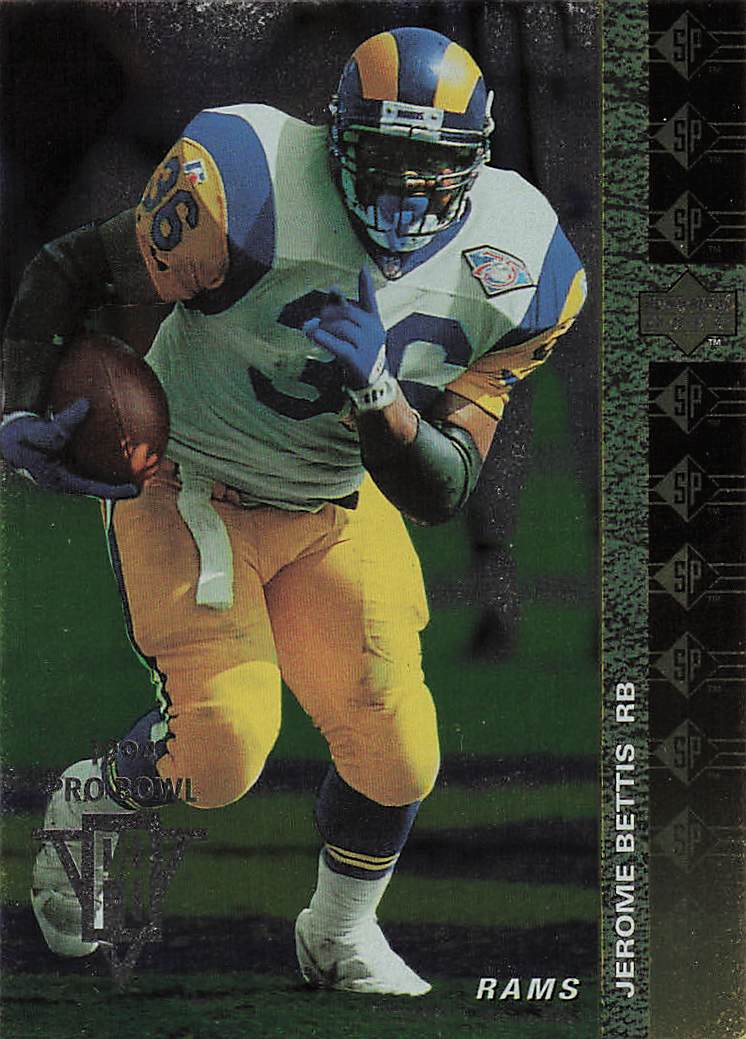 1994 SP Football Jerome Bettis #191