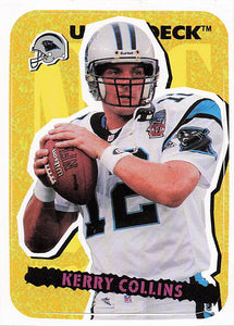 1995 Collector's Choice Update Football Stick-Ums Kerry Collins #2