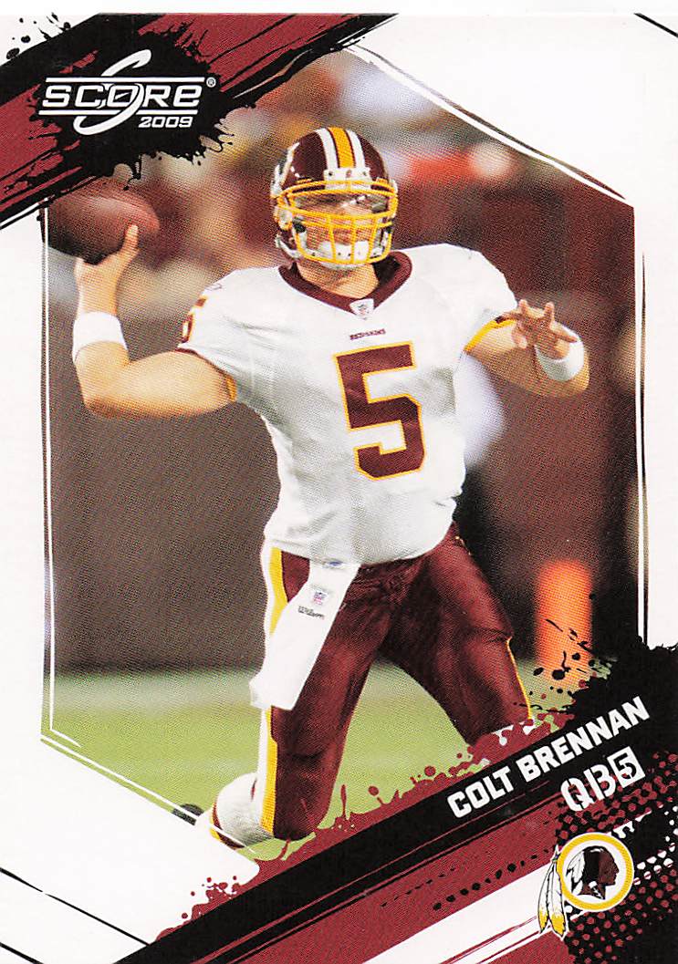 2009 Score Inscriptions Football Colt Brennan #294