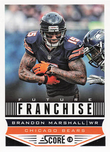 2013 Score Football Brandon Marshall #304