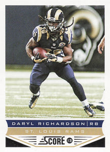 2013 Score Football Daryl Richardson #177