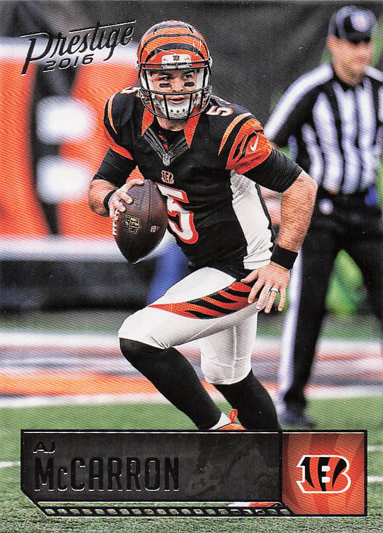 2016 Panini Prestige Football AJ McCarron #43