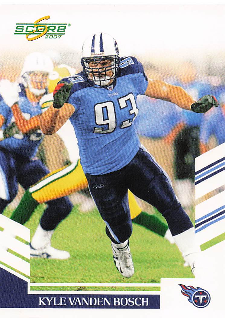 2007 Score Football Kyle Vanden Bosch #246