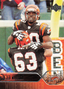 2004 Upper Deck Football Peter Warrick #42