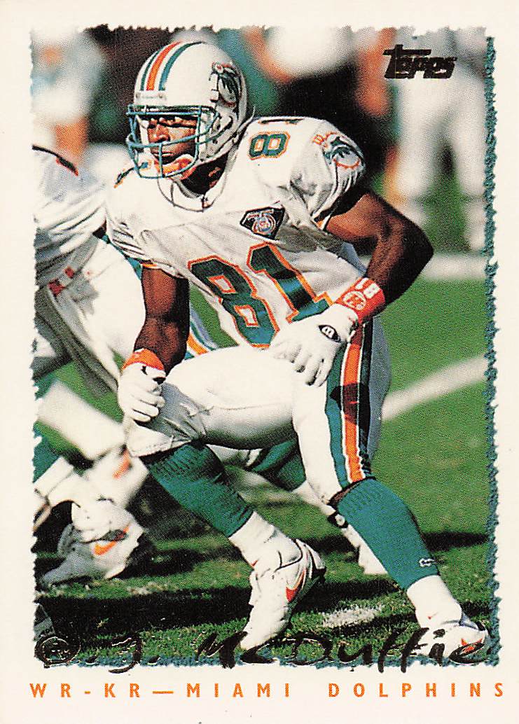 1995 Topps Football O.J. McDuffie #67