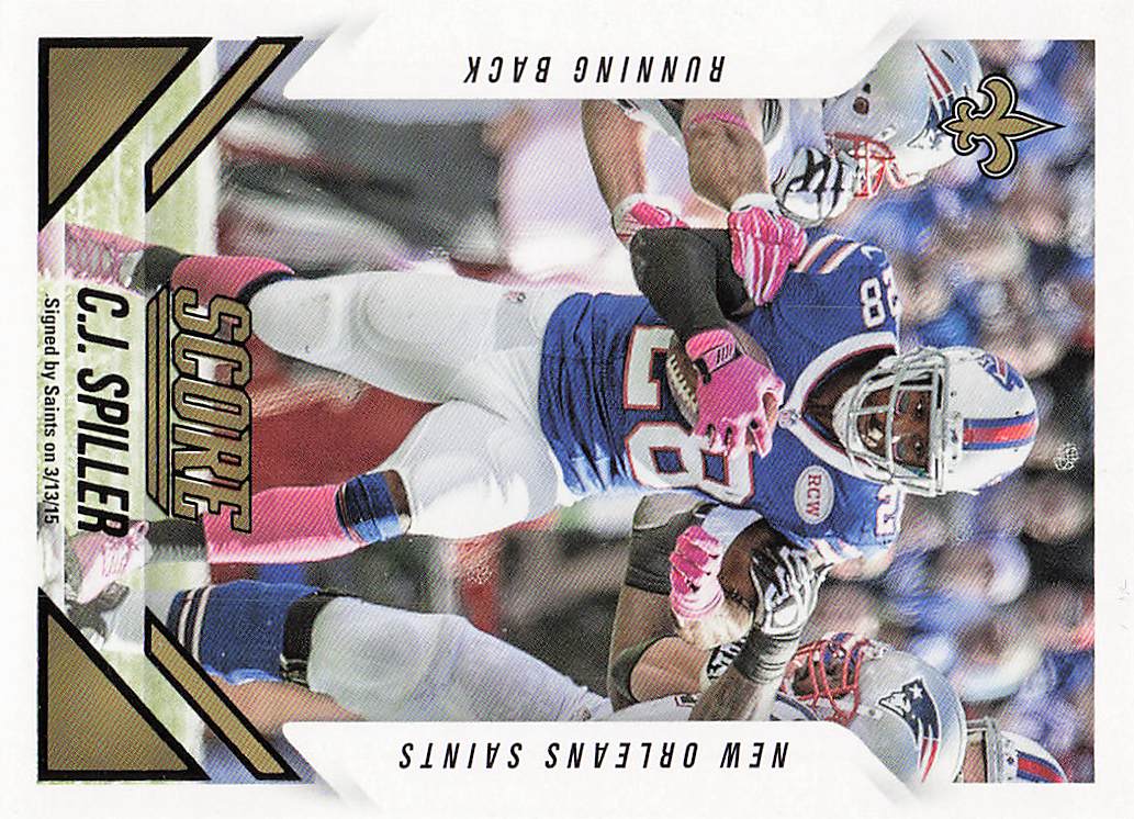 2015 Score Football C.J. Spiller #79