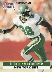 1991 Pro Set Spanish Football Al Toon #180