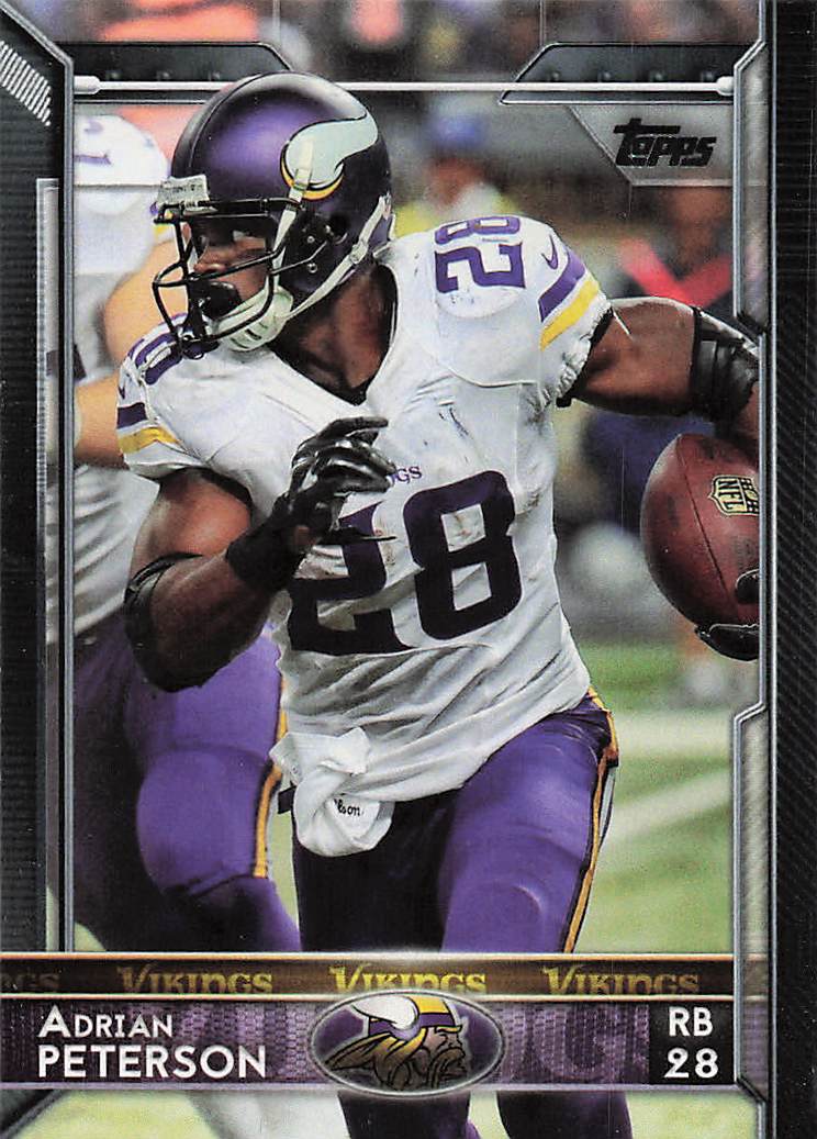 2015 Topps Football Adrian Peterson #228