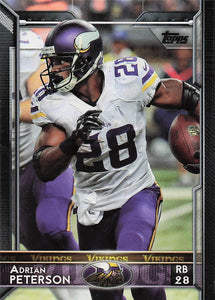 2015 Topps Football Adrian Peterson #228